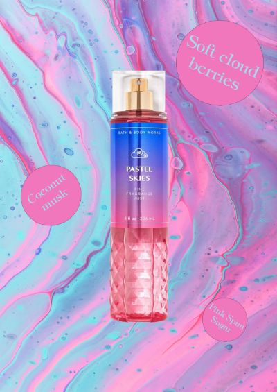 PASTEL SKIES - FINE FRAGRANCE MIST POSTER