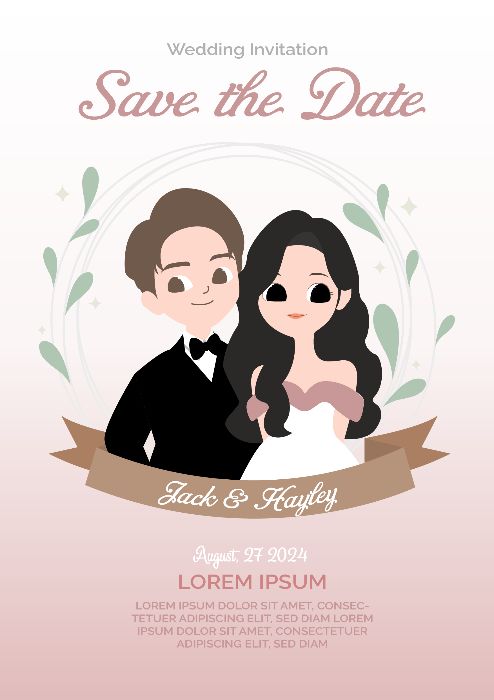 Wedding invitation