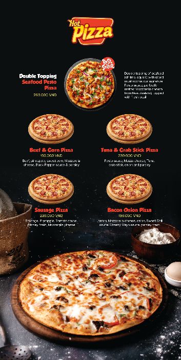 Menu Pizza