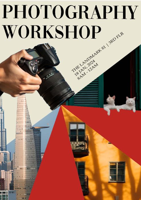PHOTOGRAPHY WORKSHOP poster