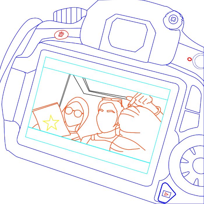 Selfie with Canon 60D