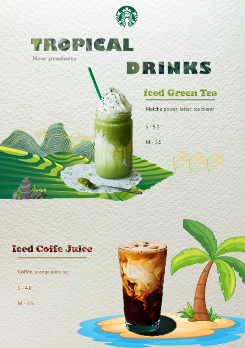 Tropical Drinks