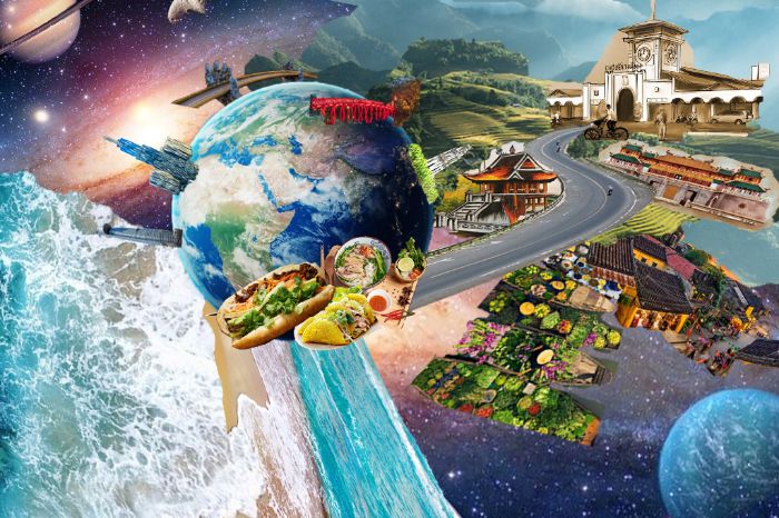 [Photoshop] Bài tập về nhà Buổi 2 - collage art
