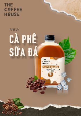 CÀ PHÊ SỮA ĐÁ CHAI 250ml - THE COFFEE HOUSE