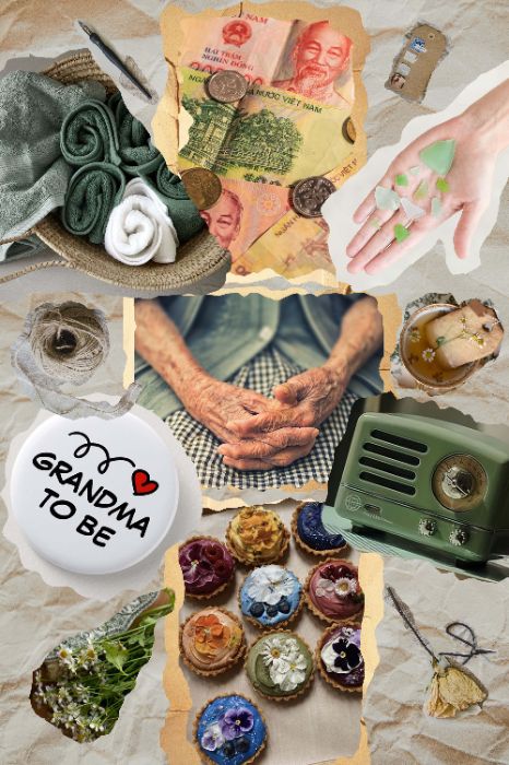 Grand mother | College Art