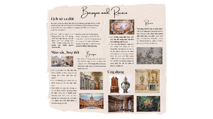 Baroque and rococo