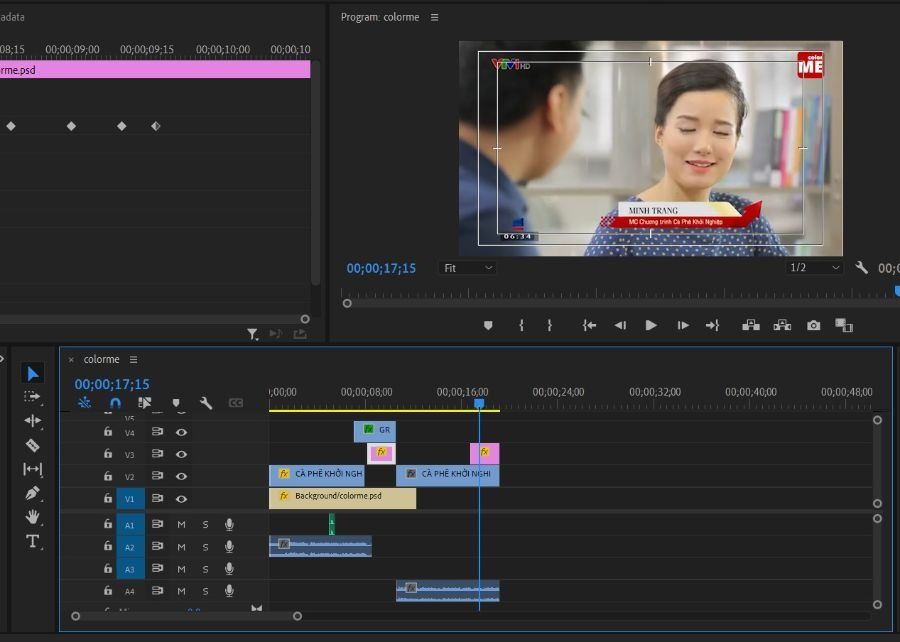 “Thuộc lòng” 5 bước để thêm effect bằng photoshop trong premiere cực dễ dàng