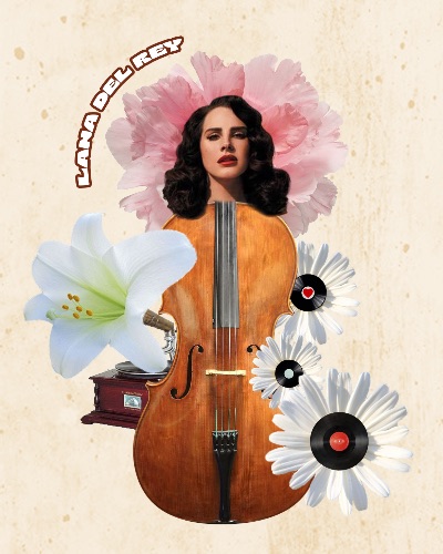Art Collage - Lana Del Rey