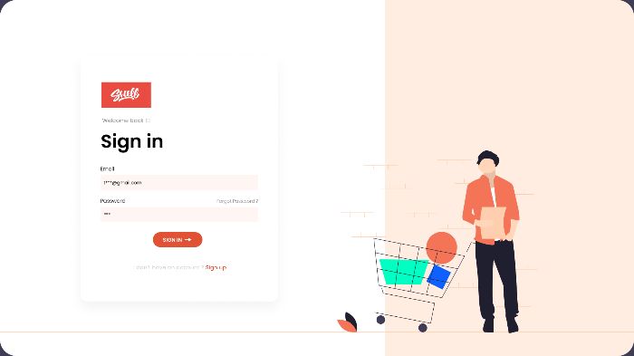 Bài Tập 1 : Tạo Login page