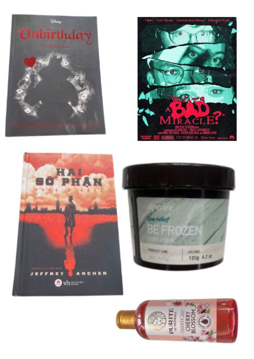an pham/ poster cho bt cuoi khoa
