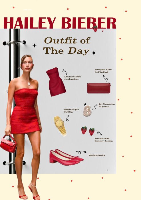 BTVN BUỔI 1 PTS CẮT GHÉP TỰ DO - Chủ đề Hailey Bieber Style Clothes