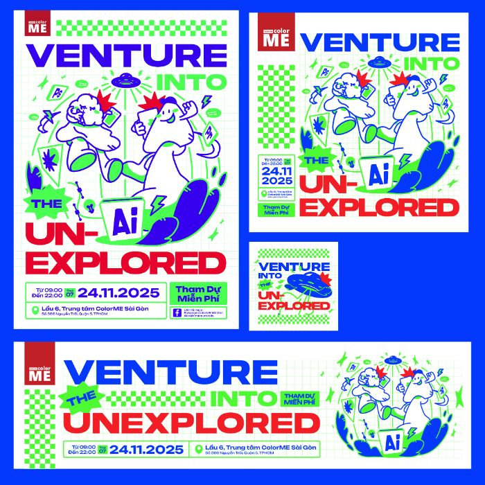 Poster Venture Into The Unexplored