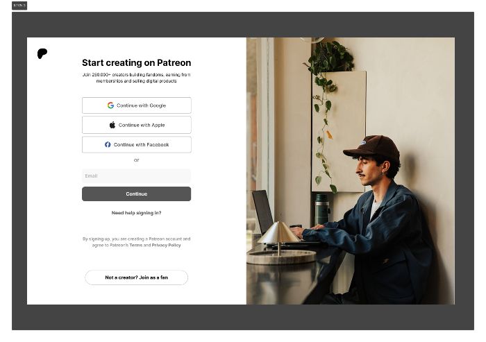Patreon design