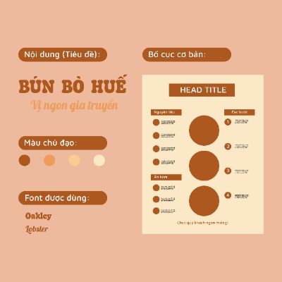 Layout infographic