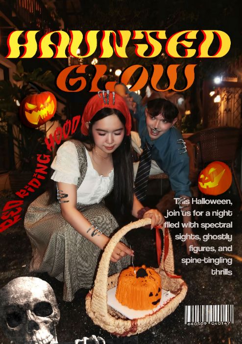 Halloween magazine cover