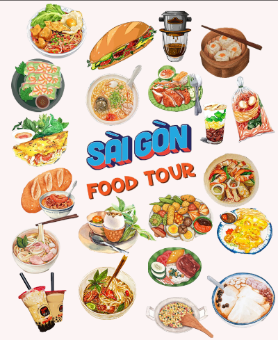 FOOD TOUR SAI GON