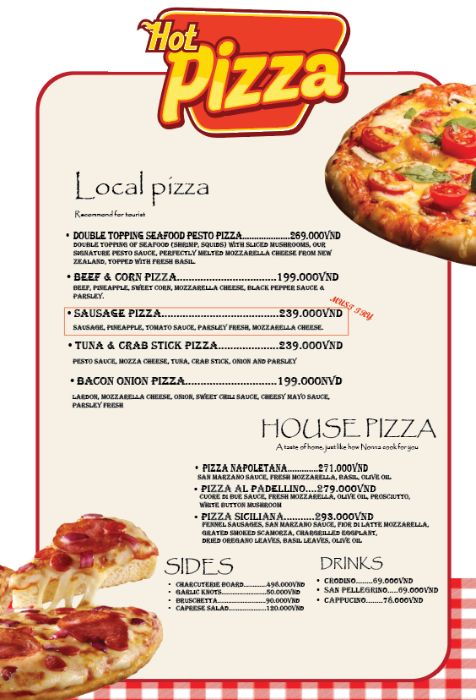 Pizza no pineapple