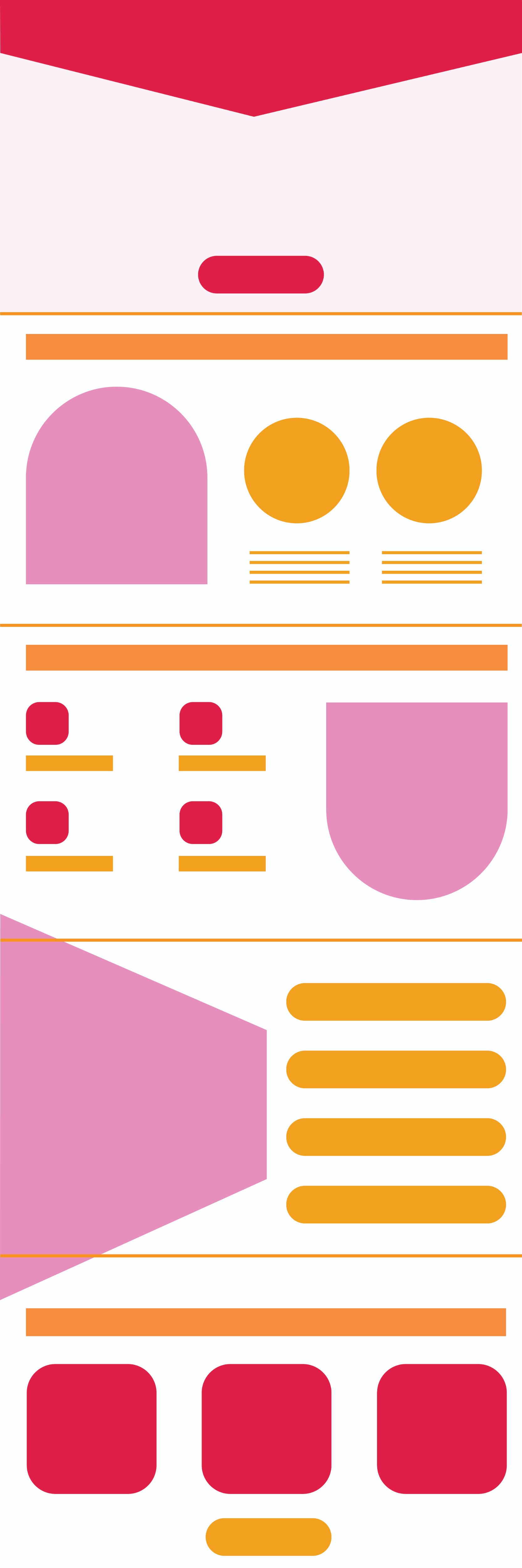 Lay out infographic