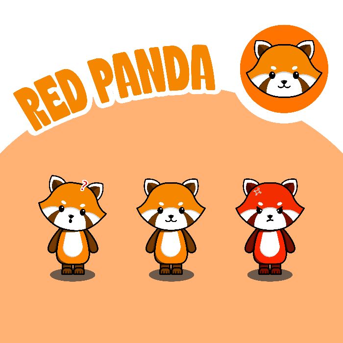 MASCOT THE RED PANDA