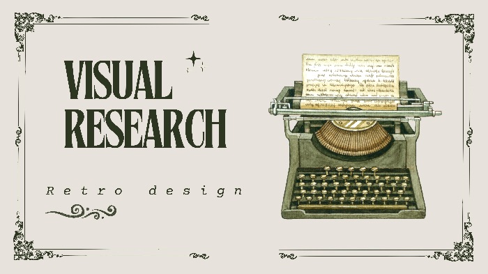 { BTVN 4 }   Visual research: Retro design