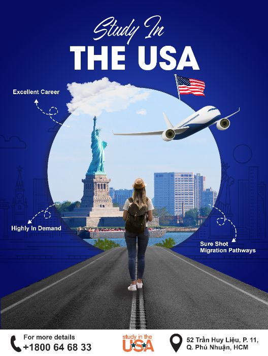 BTVN - Poster chủ đề du học