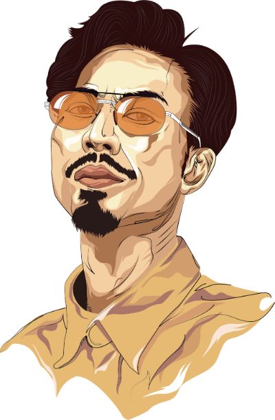 portrait đen vâu