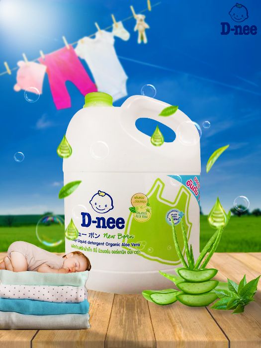 Quảng cáo nước giặt cho em bé