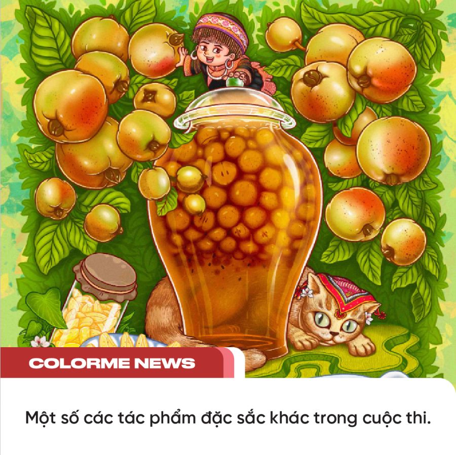 "Vùng nào thức nấy" - Triển lãm tranh mang hương, sắc, vị của ẩm thực truyền thống Việt