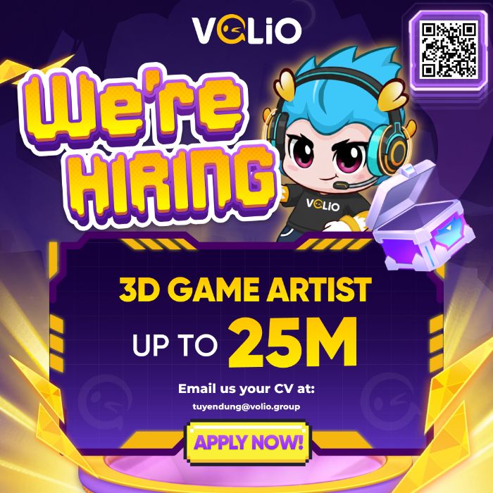 TUYỂN DỤNG 3D GAME ARTIST