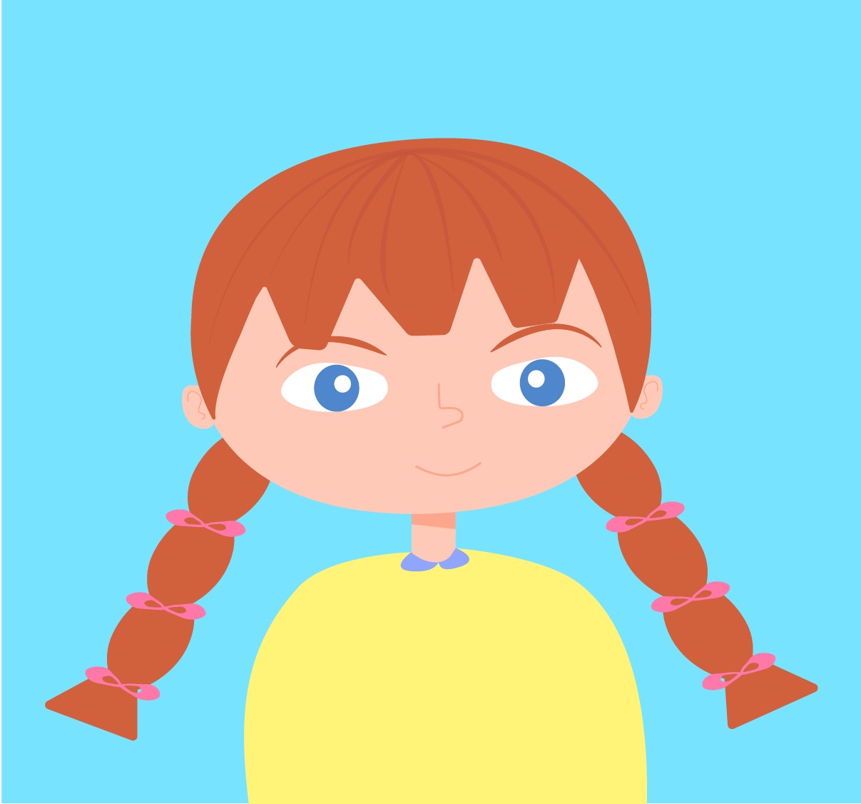 Flat potrait