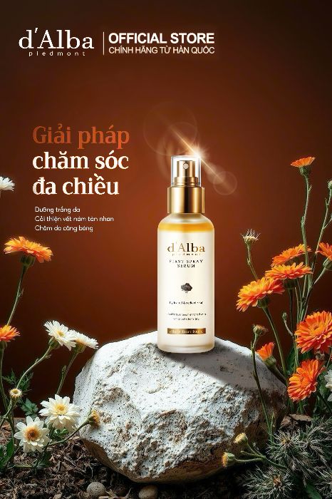 Serum d Alba commercial poster