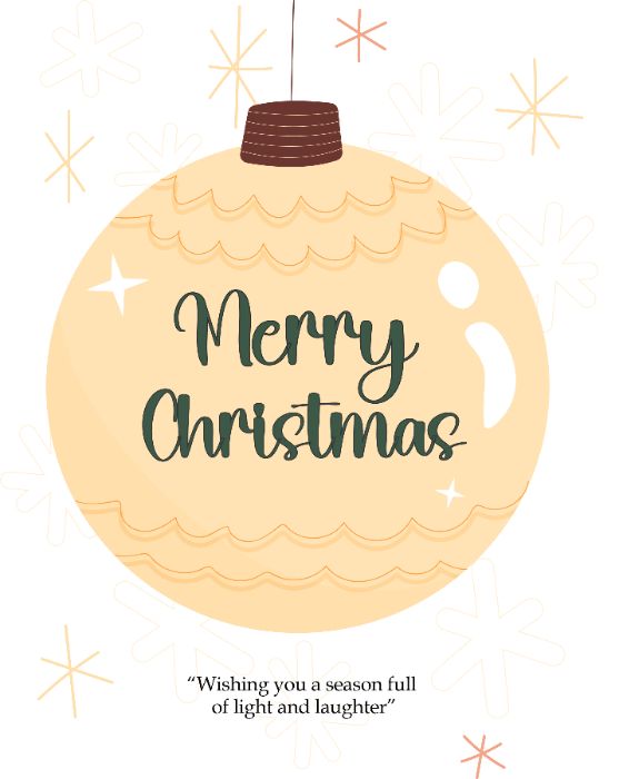 Merry Christmas Card