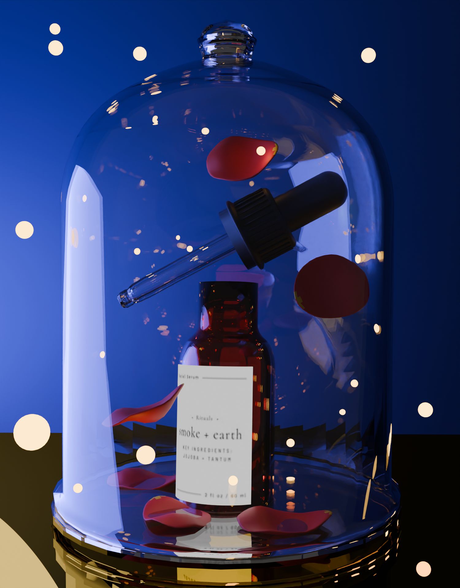 Smoke and earth Serum 3D