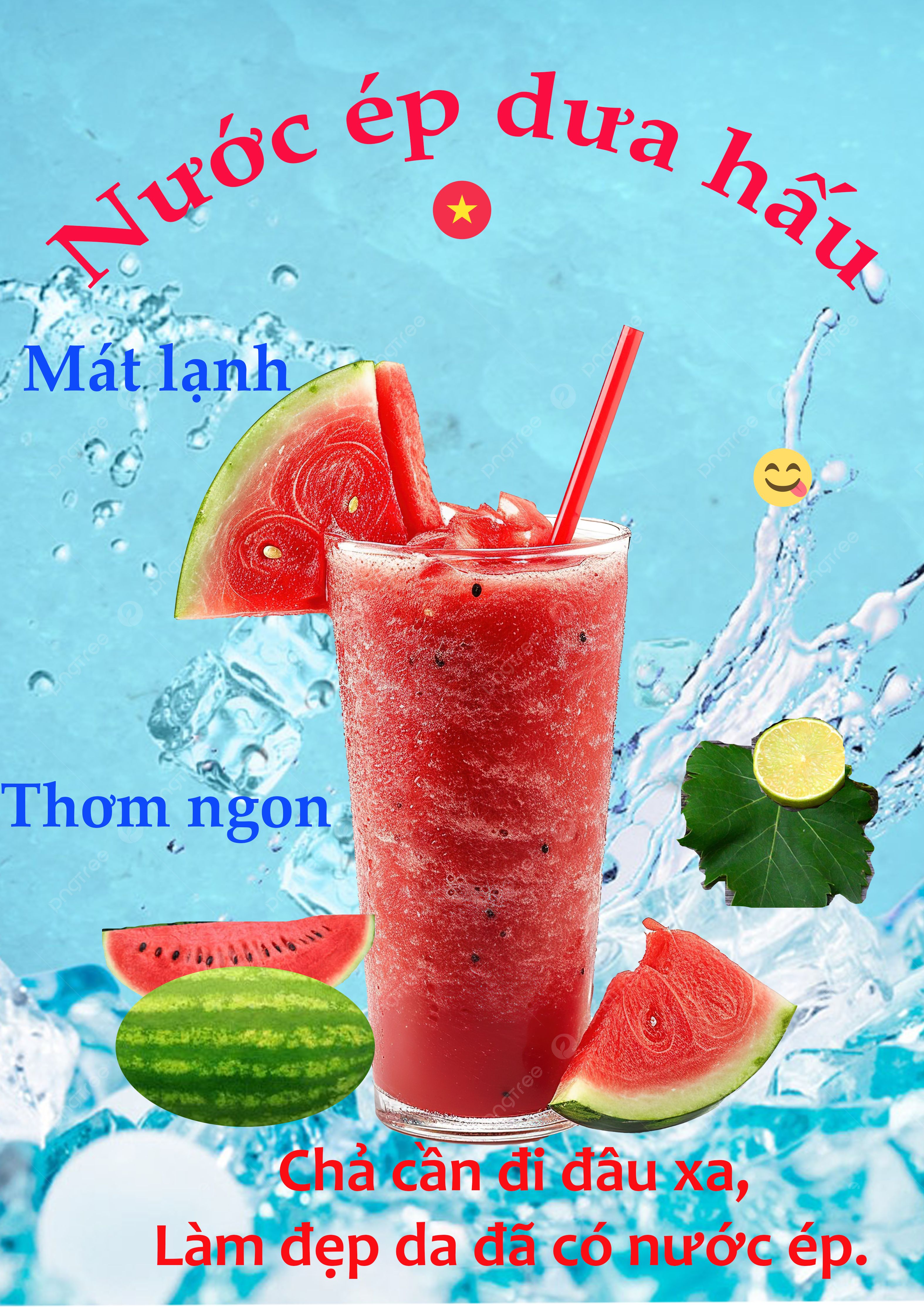 Nước ép dưa hấu - Thông