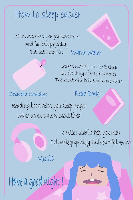 Bai Tap Cuoi Khoa - Chu De: How to sleep easier