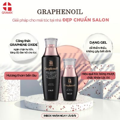GRAMIX GRAPHENOIL “bảo bối” không thể thiếu giúp chúng ta có mái tóc mềm mượt