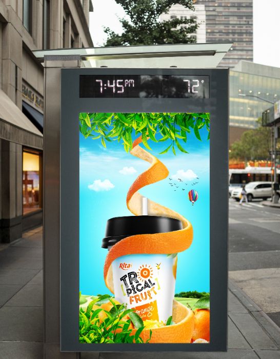 poster nước cam Rita