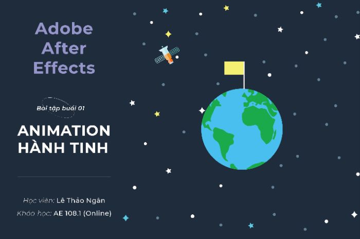 After Effects 108.1 - Lê Thảo Ngân - Bài Tập Buổi 1