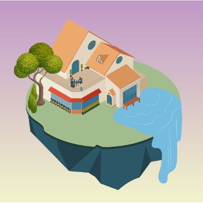isometric house