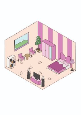 Căn phòng isometric
