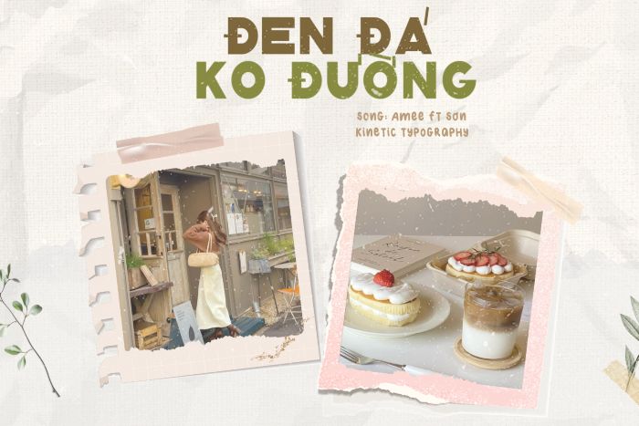 Kinetic Typography - Đen đá không đường