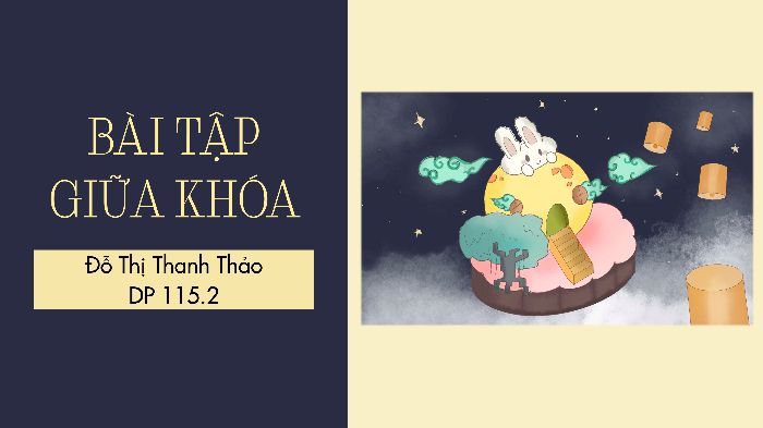 Bài giữa khóa _ Thanh Thảo
