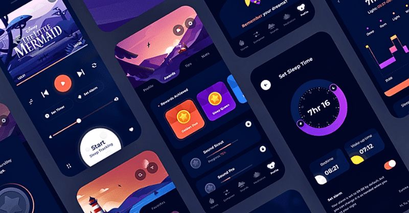 Giao diện của một thiết kế UI/UX (nguồn: sưu tầm)