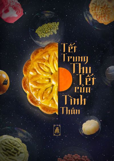 poster bánh trung thu bài cuối kì