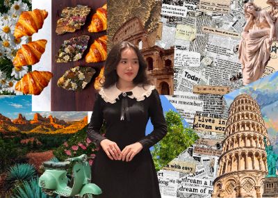 Collage design about me