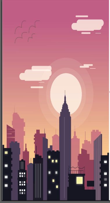 Flat city
