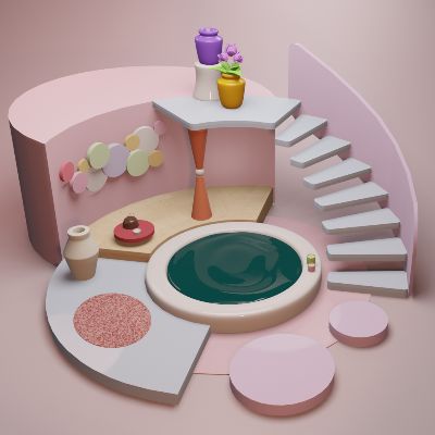 Cảnh theo phong cách Isometric