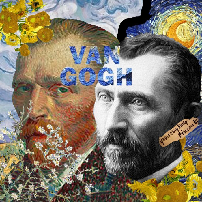 vincent van gogh collage