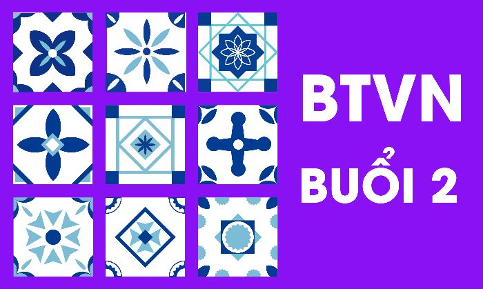 BTVN Buổi 2