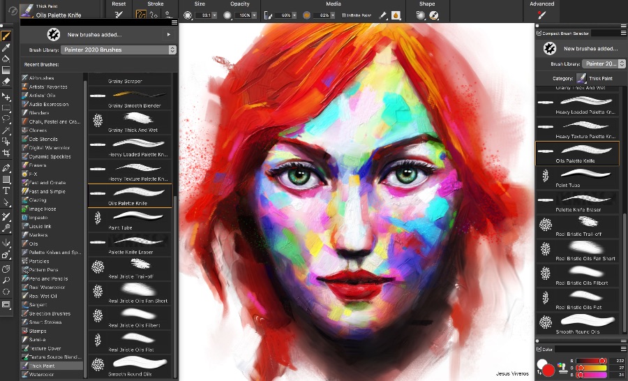 Phần mềm hữu ích trong Digital Painting - Corel Painter